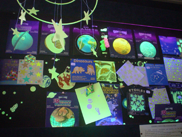 luminescent stars and luminescent toys